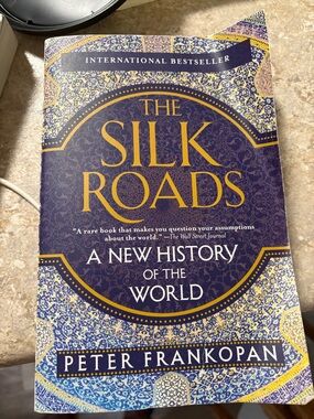 The Silk Roads by Peter Frankopan - Purple & Gold Cover